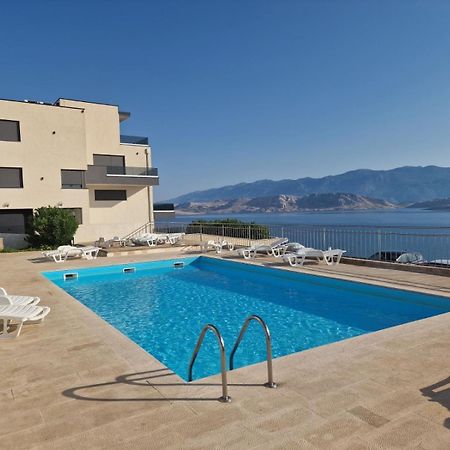 Studio Apartma Pag Blue Ocean 1 With Sea View Pag Town Exterior photo